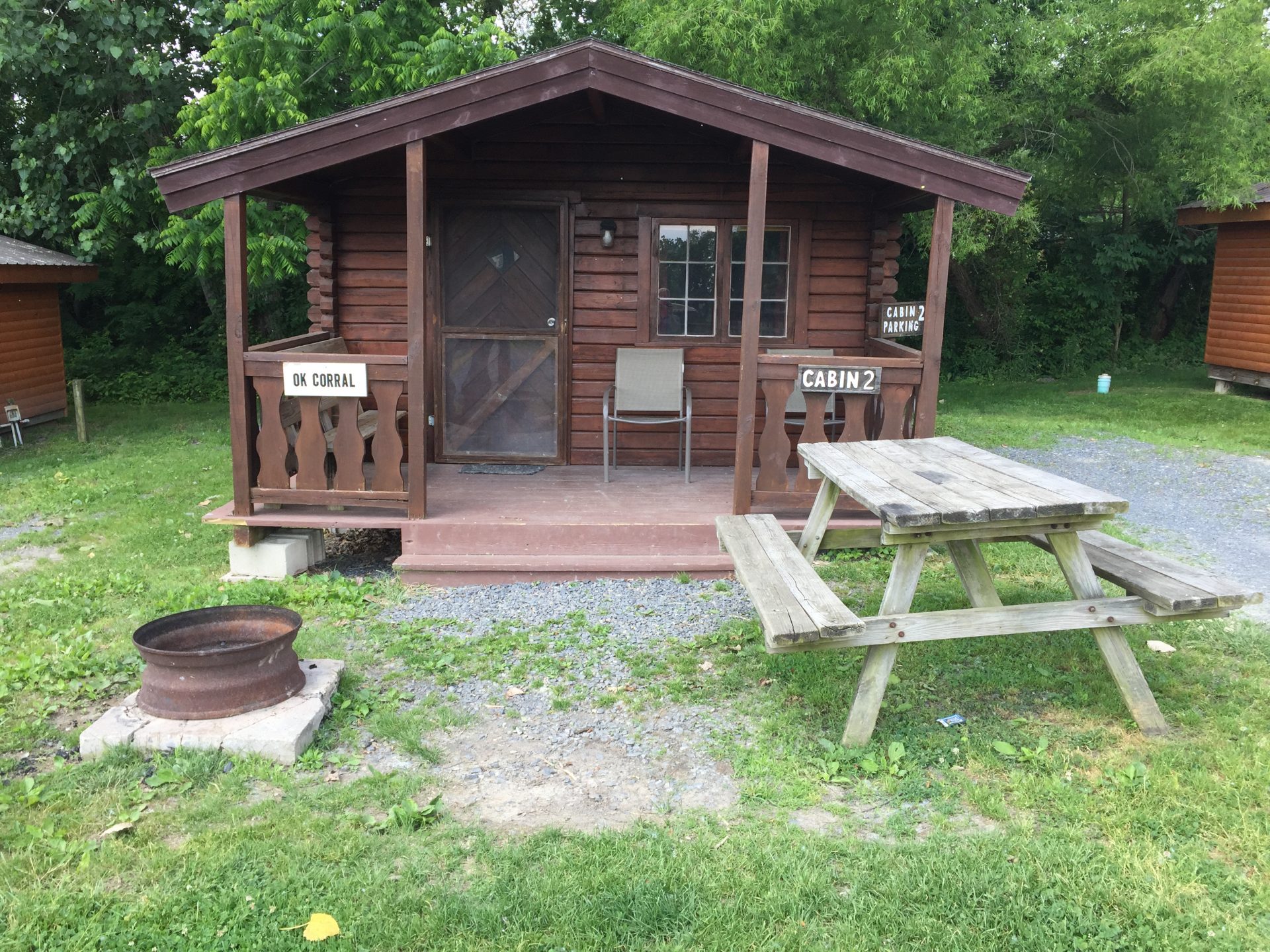 Cabin Rental in Gettysburg, PA at Gettysburg Campground